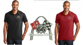 Route 66 Corvette Club Embroidered Mens Polo XS-6XL, LT-4XLT Stingray New - £21.49 GBP+