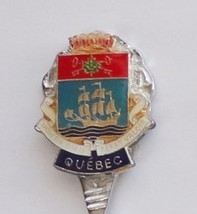 Collector Souvenir Spoon Canada Quebec Quebec City Coat of Arms - £5.61 GBP