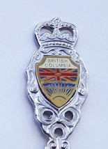 Collector Souvenir Spoon Canada BC Squamish Coat of Arms Flag Emblem - £5.56 GBP