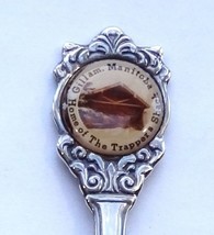 Collector Souvenir Spoon Canada Manitoba Gillam Home of the Trapper&#39;s Shack - £5.49 GBP