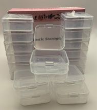 Mathtoxyz 18PCS Bead Organizer Box Small Organizers 2.16&quot;L x 2.16&quot;W x 0.... - $15.84