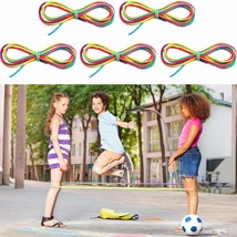 5 Pieces Chinese Jump Ropes Colorful Stretch Rope Elastic Fitness Game F... - £15.97 GBP