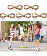 5 Pieces Chinese Jump Ropes Colorful Stretch Rope Elastic Fitness Game F... - $18.99