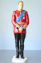 Royal Doulton PRINCE WILLIAM Royal Wedding Day Figurine Hand Signed HN55... - $145.90