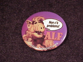 Alf Non c&#39;e Probelma Vintage Pinback Button, Pin, No Problem in Italian, TV - $5.95