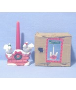 House of Lloyd Snowbirds Taper Candle Holder with Box Christmas around t... - $5.00