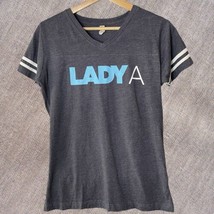 Lady Antebellum Lady A Ladies Football Tee Size Med Concert Tee 17 Country Music - £5.85 GBP