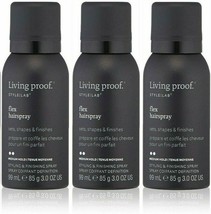 3 Living Proof Flex Shaping Hairspray (3 oz) Set Styling &amp; Finishing Spray - £31.11 GBP