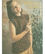 Knitting pattern for ladies lovely evening top knitted in 4 ply &amp; novelt... - £1.17 GBP