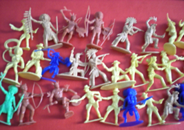 Cowboys And Indians Toy -Lot of 40  - £5.48 GBP