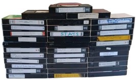 Lot of 36 Pre-Recorded VHS Tapes Sold As Used Blank  - £61.91 GBP