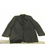 Louis Roth Sartorial Men Black Blazer One Button Jacket Suit 70009 - $15.24 CAD