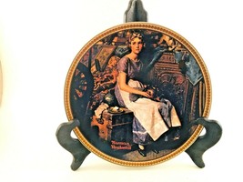Norman Rockwell Dreaming In The Attic Collectible Plate Knowles Number 15049D - £7.60 GBP