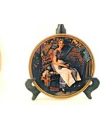 Norman Rockwell Dreaming In The Attic Collectible Plate Knowles Number 1... - $9.49