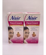 2 Pack Nair Hair Remover Moisturizing Face Cream with Sweet Almond, Dama... - €10,19 EUR