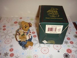 Boyds Bearstone Megan McBruin &amp; Friend Bear Hugs - £12.15 GBP