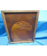 Hand Made Band Saw Eagle Picture - Multi Color Wall Hanging 12.25&quot; by 14.5&quot; - $20.46 CAD