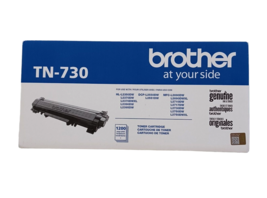 Brother Genuine TN730 Standard Yield Black Toner Cartridge HL-L2350DW/MFCL2710DW - £33.94 GBP
