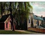 Dead Casa E Vecchio Moravian Chapel Betlemme Pennsylvania Pa Unp DB Post... - $3.02