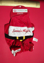 Fashion Holiday Baby Clothes Newborn Santa Helper Christmas Hat Cap Boot... - $9.49