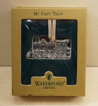 Waterford My First Train Crystal Christmas Ornament - £26.15 GBP