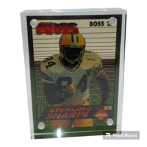 Sterling Sharpe 1994 Packers Desktop Display Frame Clear Magnetic Size 2.64x3.62 - £14.23 GBP