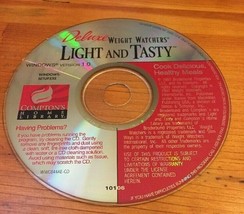 Vintage 1997 Deluxe Weight Watchers Light and Tasty Compton Disc CD Wind... - $14.99