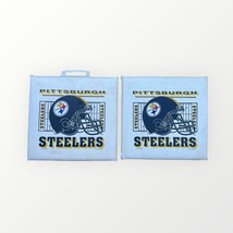 Coppia Di Cuscini In Vinile E Schiuma Dei Pittsburgh Steelers 1993 - $39.59