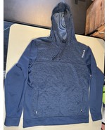 Reebok Speedwick Hoodie Men’s L Blue With Pocket - $602.68 MXN