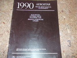 1990 Ford Aerostar Truck Van 4 Wd Update Service Manual Oem Supplement Book - £6.32 GBP