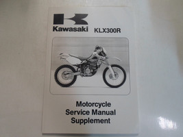 2000 2001 2002 Kawasaki KLX300R Motorcycle Service Manual Supplement FACTORY NEW - $139.11