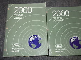 2000 Ford Mercury Cougar Service Shop Workshop Repair Manual Set Brand New - £199.54 GBP
