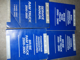 2002 Dodge Ram Truck DIESEL 2500 3500 Service Shop Repair Manual Set FAC... - $319.94