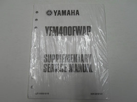 2002 Yamaha Yfm400 Fwap Supplementary Service Manual Factory Oem Book 02 New - $24.71