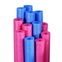 Robelle Pool Water Noodles Blue and Pink 12-Pack - £77.43 GBP