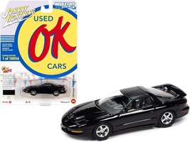 1997 Pontiac Firebird T/A Trans Am WS6 Black with Matt Black Top "OK Used Cars" - $19.44