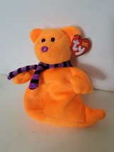 Ty Beanie Babies Shivers The Halloween Bear Charming Ghost-7&quot; Plushie Plush - $14.40