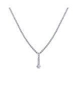 3.00 Carat Stunning Diamond Women Necklace - £3,330.98 GBP