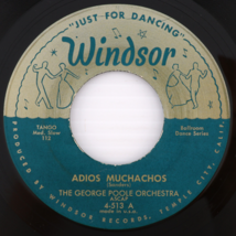 The George Poole Orchestra – Adios Muchachos / La Cumparsita - 45 rpm 7&quot; Single - £6.68 GBP