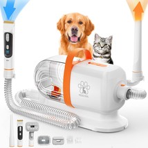 Dog Grooming Vacuum and Dryer Kit 99% Pet Hair, 2.2L, 3 6 - £128.07 GBP