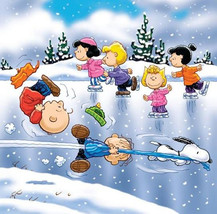 Peanuts Ice Skateing Cross Stitch Pattern***LOOK*** - $2.95