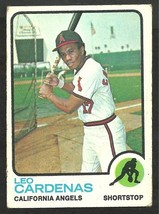 California Angels Leo Cardenas 1973 Topps Baseball Card # 522 vg - £0.39 GBP