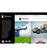 Resume &amp; CV WordPress Theme - €58,97 EUR