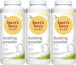Burt&#39;s Bees Baby Powder, Hypoallergenic Dusting Powder, Non-Irritating, Calming  - £40.33 GBP
