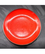 Vintage Cathrineholm Cathrine Holm Norway Enamelware RED SS ENAMEL BOWL 7&quot; - €77,06 EUR