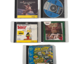 Commodore Amiga CD32 Lot of 5 Sim City Asterix Music Maker Computer Game... - $96.74