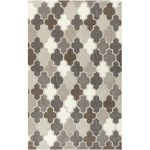 Livabliss Rug Rectangular Black and Gray Hand Tufted Area Rug 5 x 8 ft. - $660.97