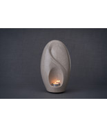 Eternity Handmade Cremation Urn for Ashes - Large | Craquelure | Ceramic - $420.00+