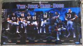 Vintage Poster 1985 NFL Chicago Bears &quot; The Junk Yard Dogs&quot; - $18.76