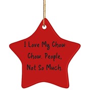 Chow Chow Dog Gifts for Pet Lovers, I Love My Chow,, Sarcastic Chow Chow Dog Sta - £13.27 GBP